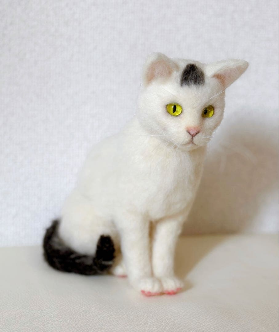 羊毛フェルト猫 オーダー募集　ハンドメイド　felt cats