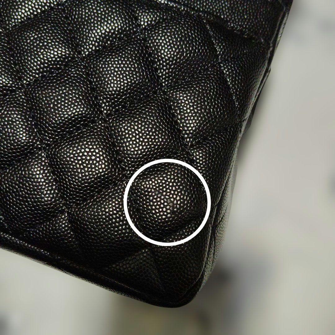 CHANELオールブラック2wayショルダーバック