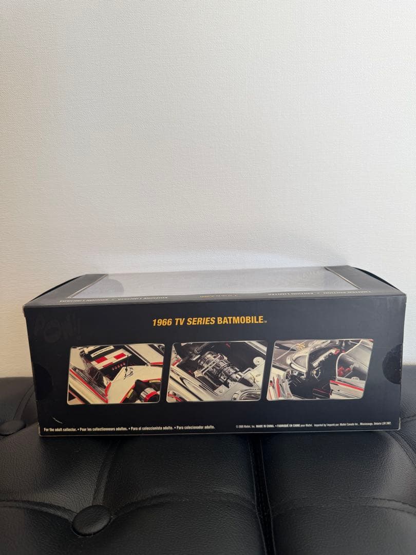 限定3000台　MATTEL 1/18 エリート バットモービル シルバーメッキ