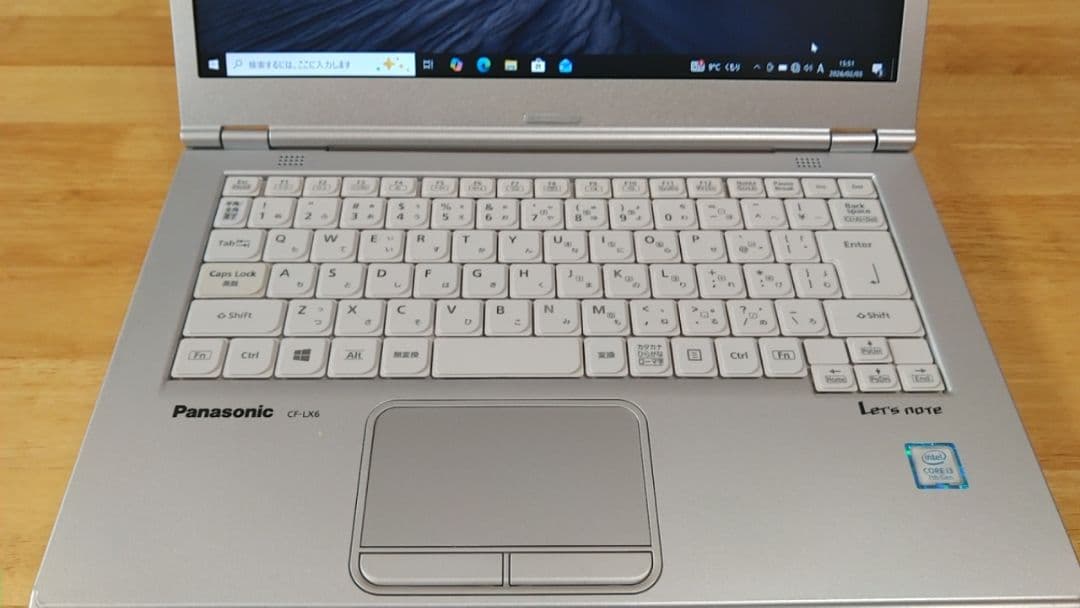 軽量☆ レッツノート CF-LX6 Core i3 8GB / SSD128G