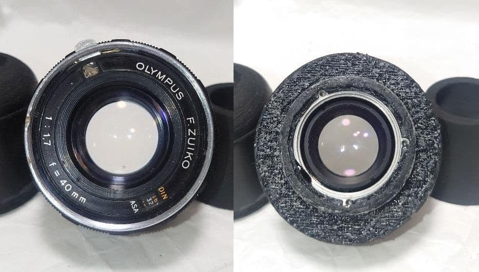 ★改造レンズ★OLYMPUS F.ZUIKO 40mm F1.7 M42