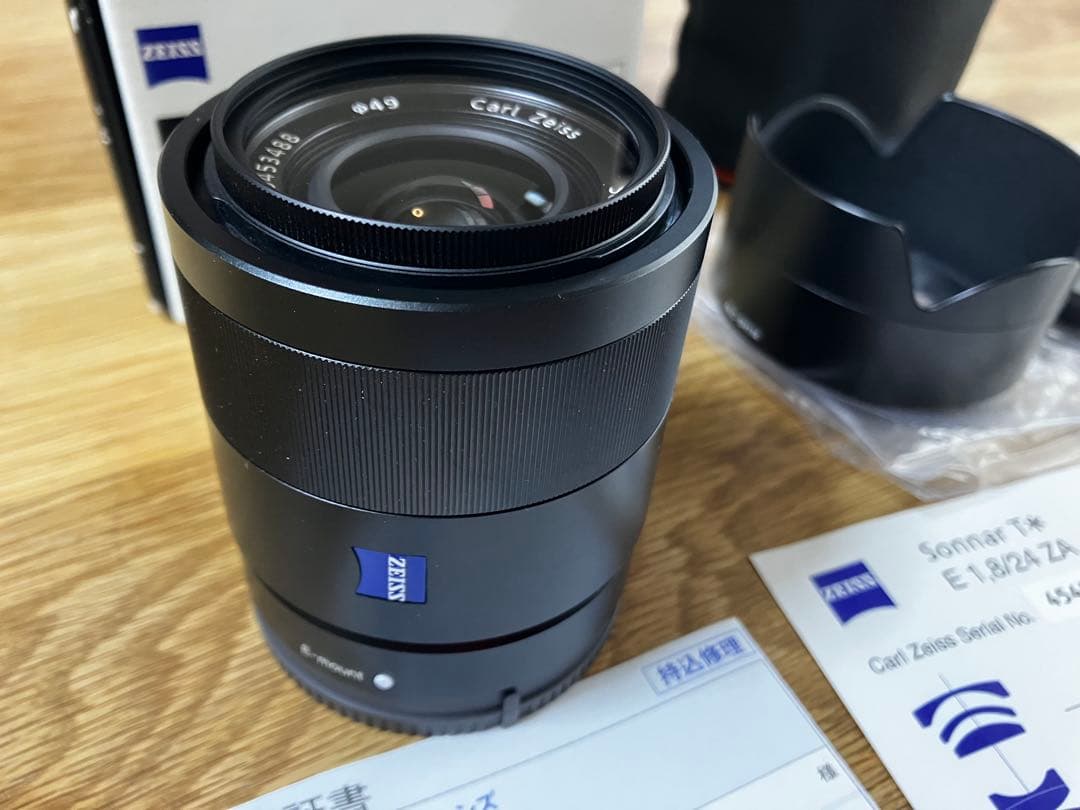 SONY Sonnar T* E 1.8/24 ZA レンズ