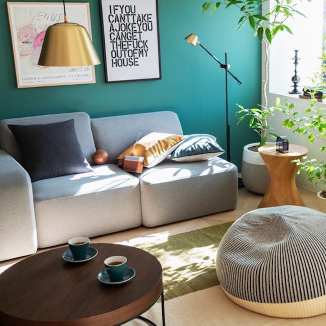 IDEE イデー プーフ PUUF グレー Ｗｈｉｔｅ　×　Ｂｌａｃｋ　Ｍｉｘ