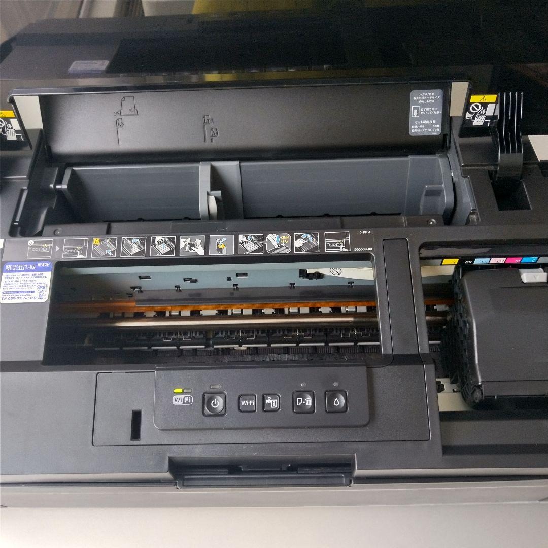 【予備インク10個＋用紙92枚付】EPSON EP-4004 A3ノビ 動作◎