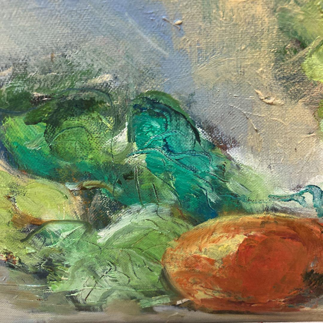 マスカットとマンゴ　作者Hiroko.M 師松本俊郎氏　韓日芸術祭展主催