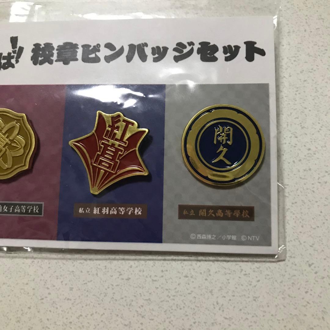 今日から俺は！！校章ピンバッジセット