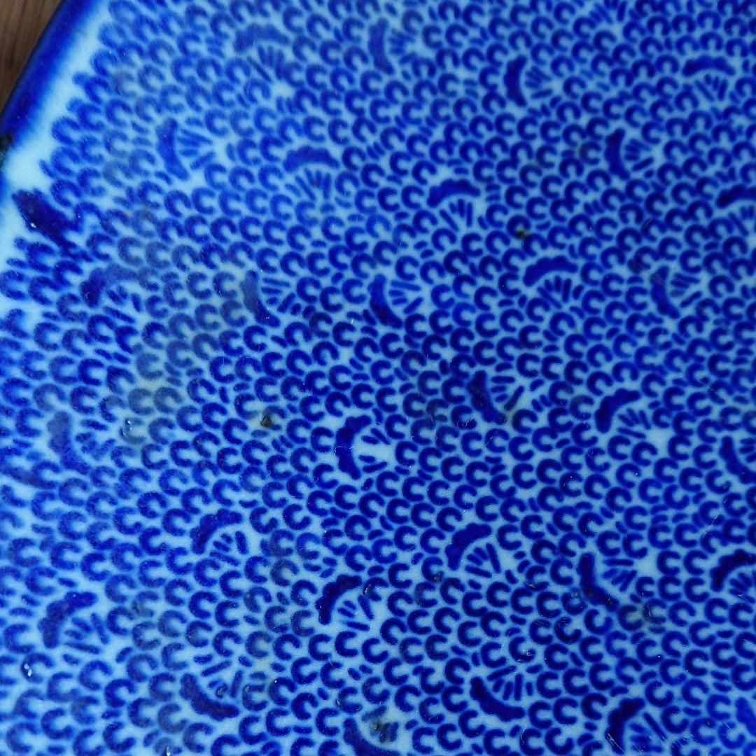 微塵唐草 古伊万里 大皿