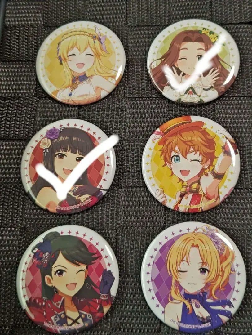 デレステ 10th開催記念 公式トレーディング缶バッジ 千秋楽 全14種