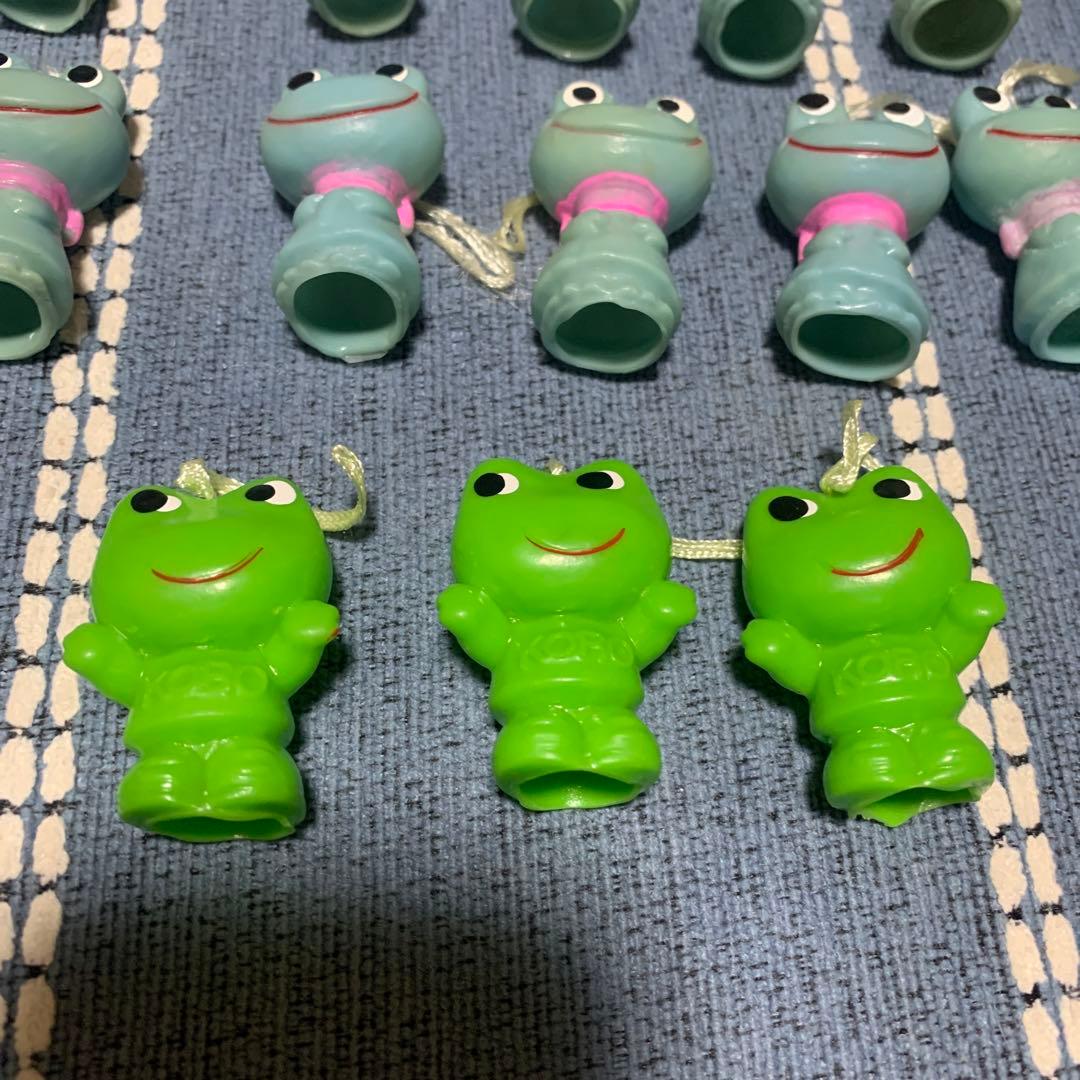 【127個】ケロちゃん　コロちゃん　レトロ　ソフビ　指人形　コルゲンコーワ