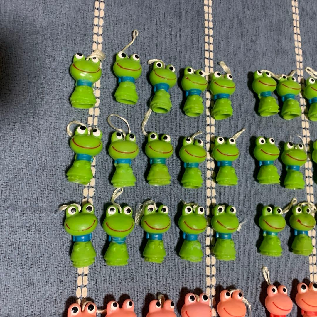 【127個】ケロちゃん　コロちゃん　レトロ　ソフビ　指人形　コルゲンコーワ