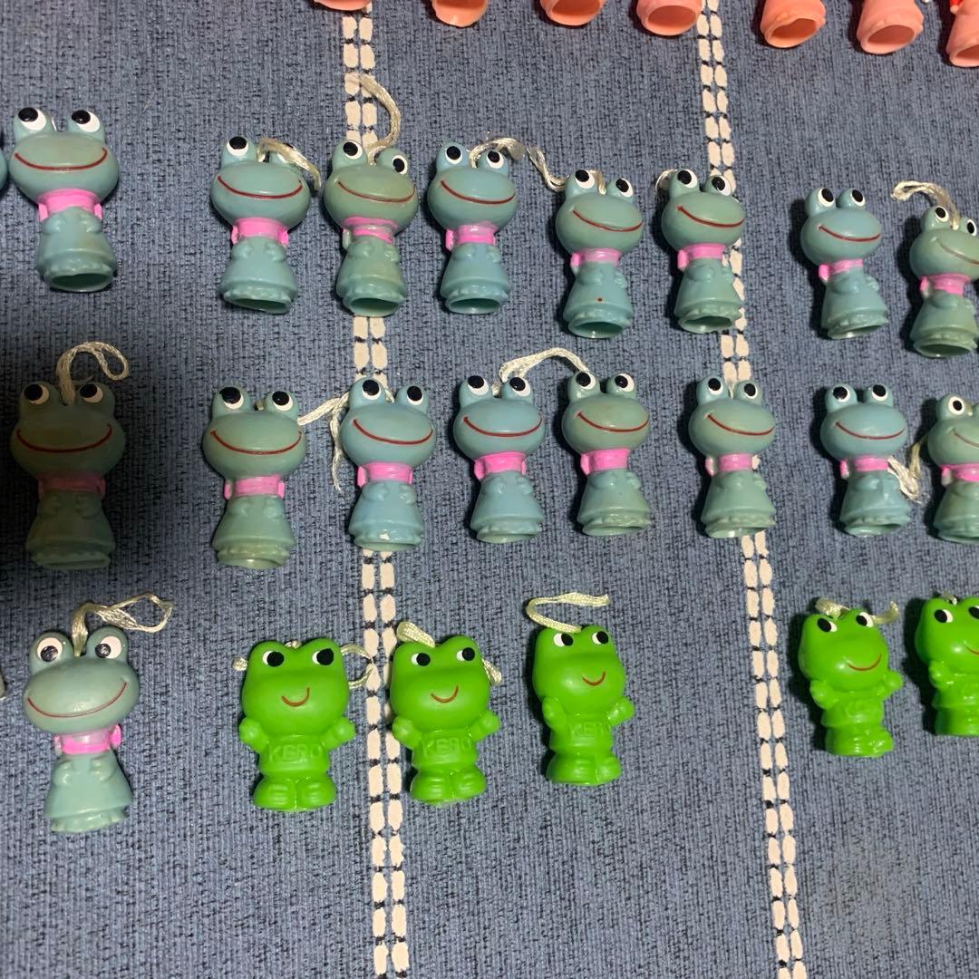 【127個】ケロちゃん　コロちゃん　レトロ　ソフビ　指人形　コルゲンコーワ