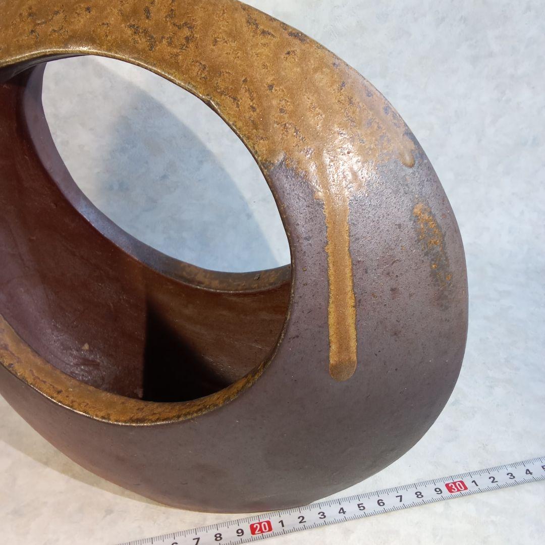 備前焼作家・大饗猛【備前　花器】