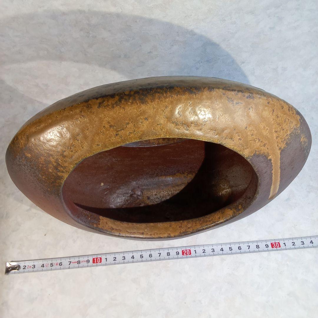 備前焼作家・大饗猛【備前　花器】