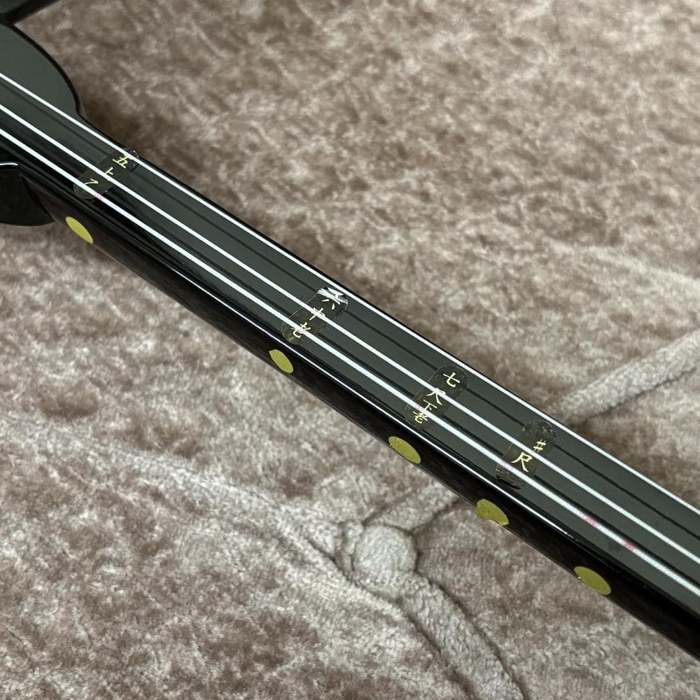 美品 沖縄 三線 初心者向け 人工皮革 ケース付