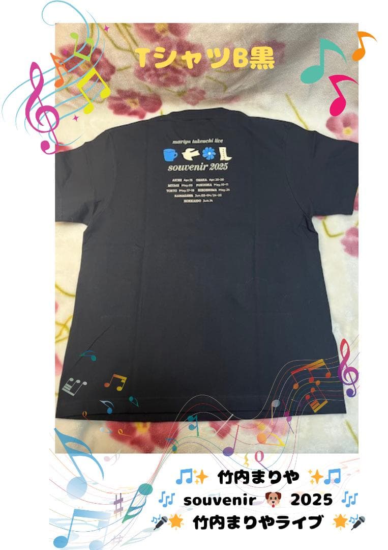 souvenir 2025 mariya takeuchi live TシャツB