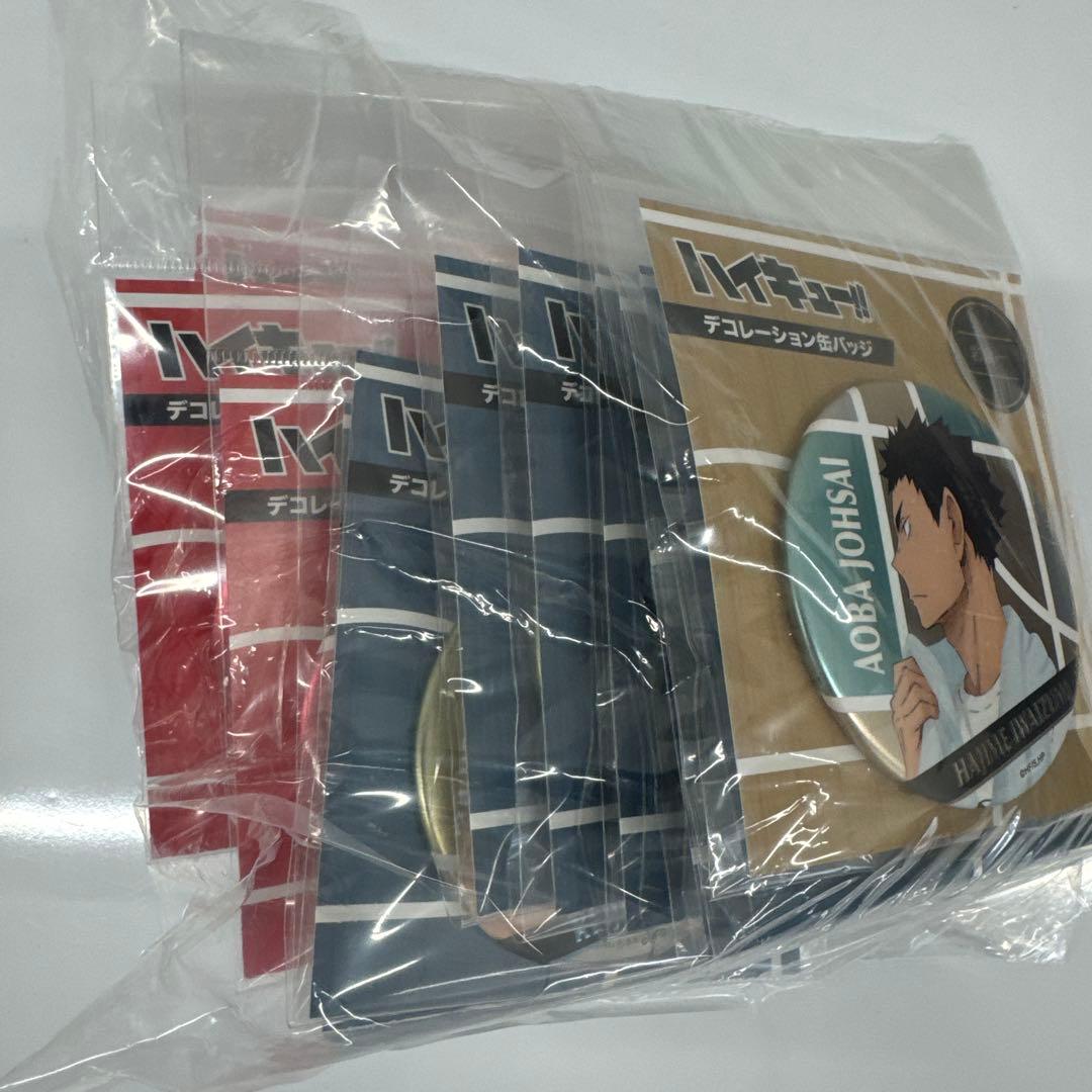 ハイキュー!! デコレーション　缶バッジセットアソート42個セット