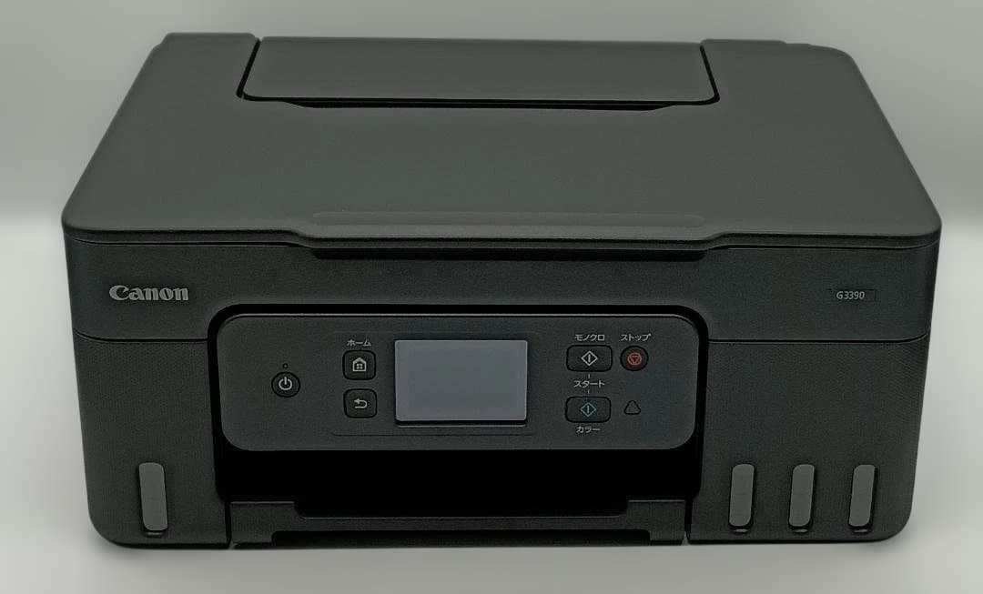 Canon A4 インクジェット複合機 G3390 ギガタンク 印刷324枚