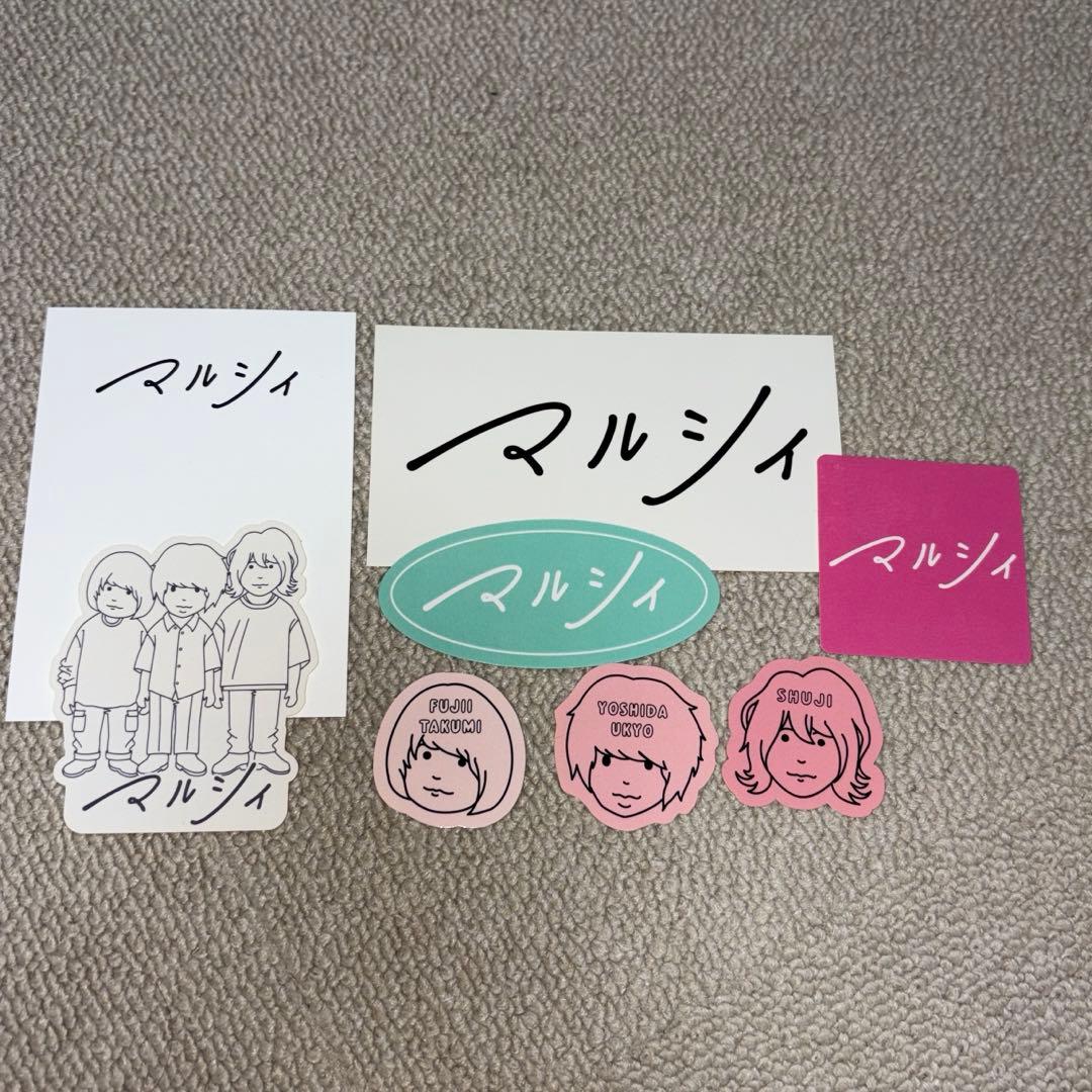 最終値下げしました‼️即購入⭕️マルシィ　初期グッズセット