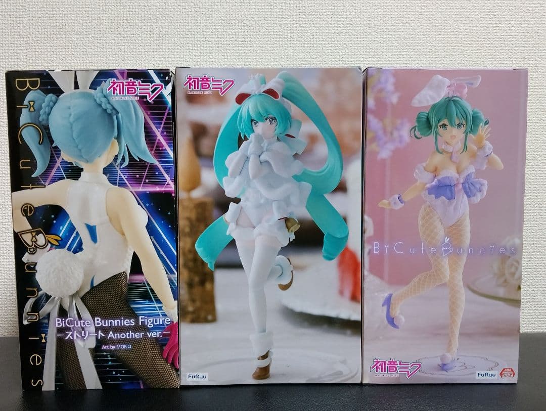 プライズフィギュア 初音ミク 3体セット
