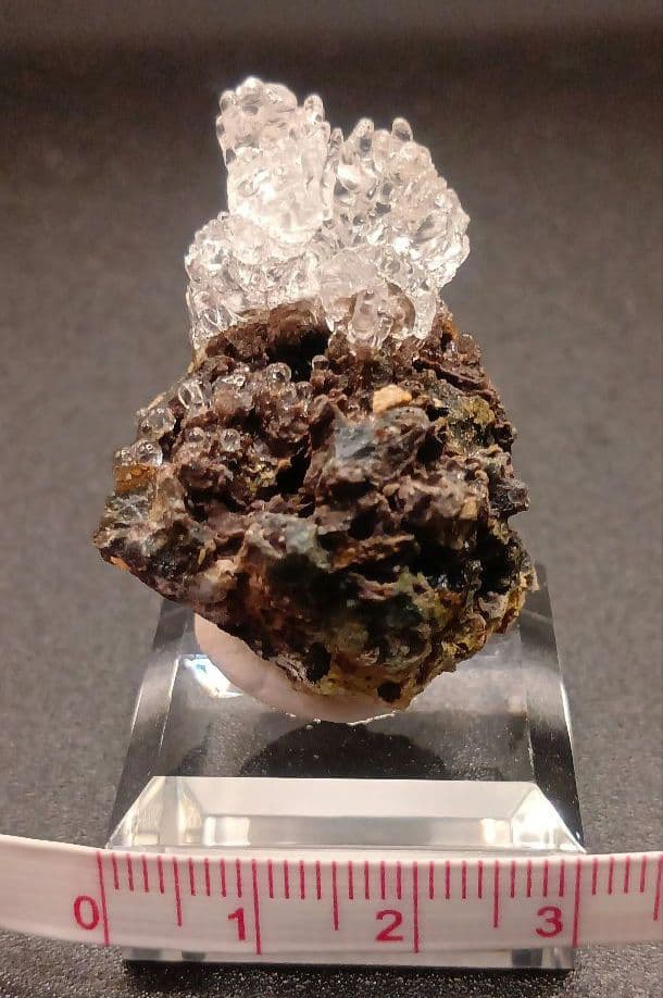 鉱物標本　ハイアライトオパール　ハンガリー産　蛍光