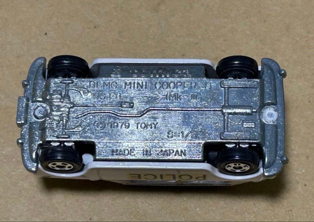 トミカ ミニクーパー トラフィック特注 ポリスカー②