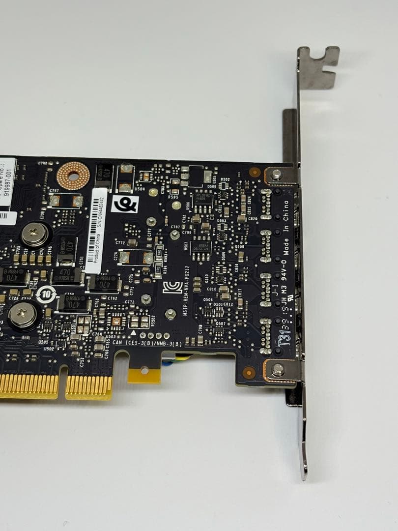 NVIDIA QUADRO P1000★フルハイトブラケット