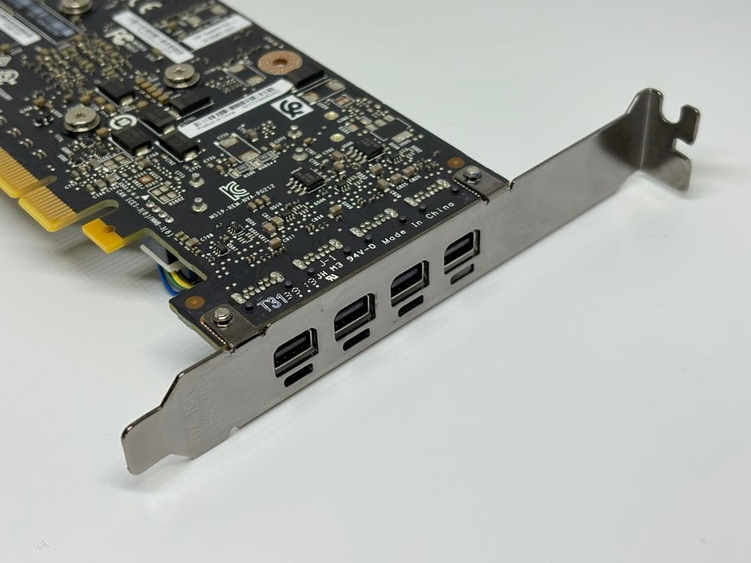 NVIDIA QUADRO P1000★フルハイトブラケット