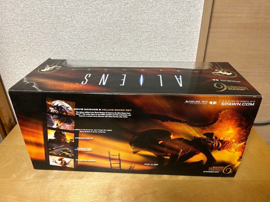 エイリアンクイーン　マクファーレントイズ　ムービーマニアックス　破損ありジャンク