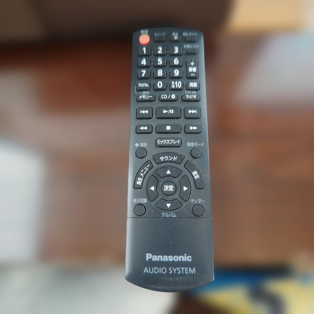 Panasonic SC-HC410 ミニコンポ リモコン付き