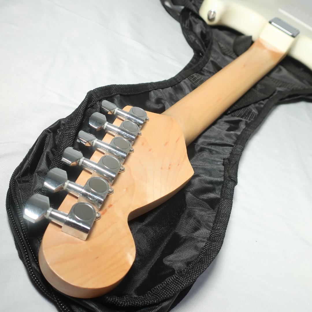 美品 SELDER エレキギター ストラトタイプ ケース付 オリンピックホワイト