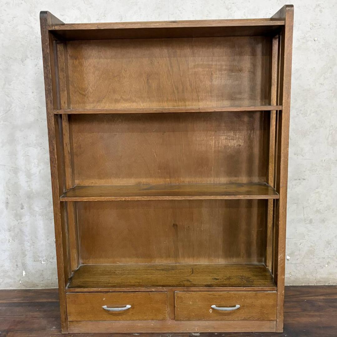 古家具　本棚　棚　飾り棚　キャビネット