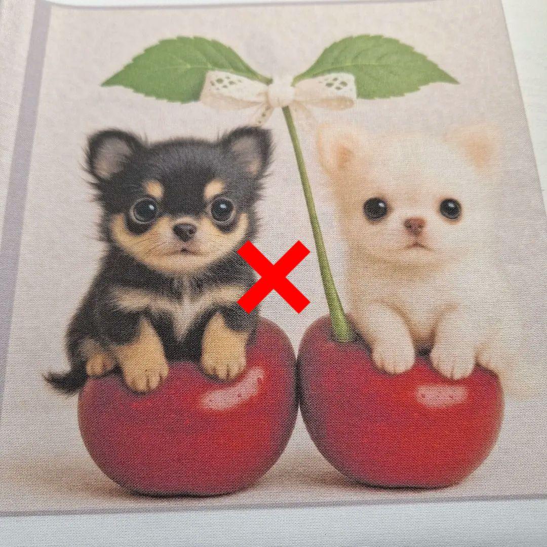 激レアパグ、ヨーキー、柴犬、チワワ、マルチーズ、トイプーパネル生地　ハンドメイド