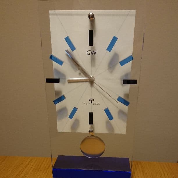 GLASSWORKS NARUMI  電波振子時計