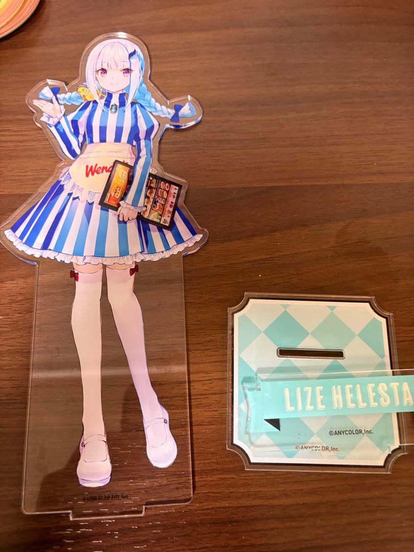 ウェンディーズ　にじさんじコラボ　ビッグアクリルスタンドセット