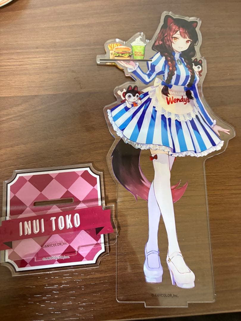 ウェンディーズ　にじさんじコラボ　ビッグアクリルスタンドセット