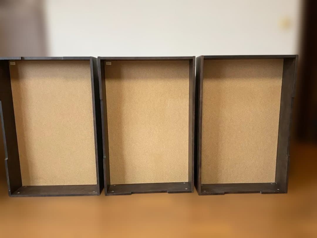 【廃盤希少 タモ材】無印良品 ベッドフレーム ダブル 収納3杯フルセット 送料込