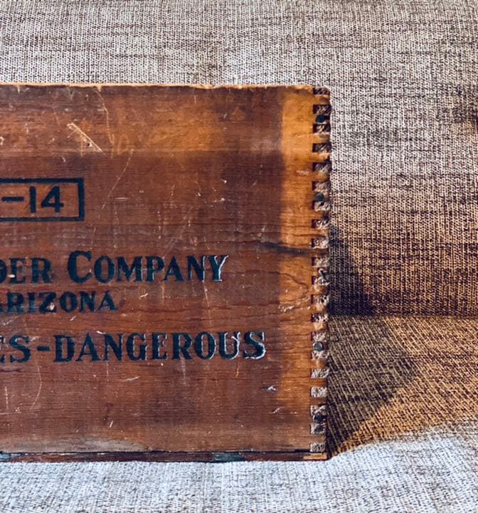 置物 vintage wood box 1980s