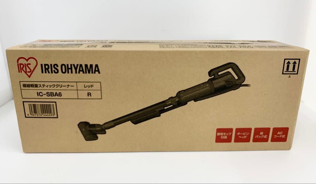 Ｑ*Ｏ様 新品 IRIS OHYAMA 極細軽量スティッククリーナー IC-SB