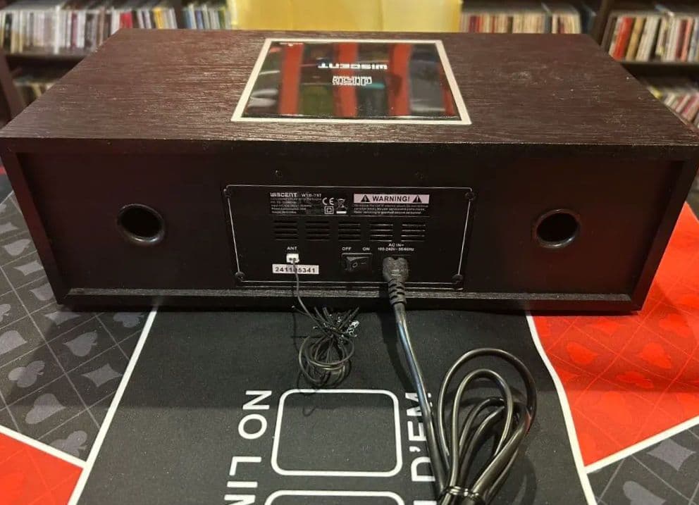 WISCENT CDデッキ リモコン付き