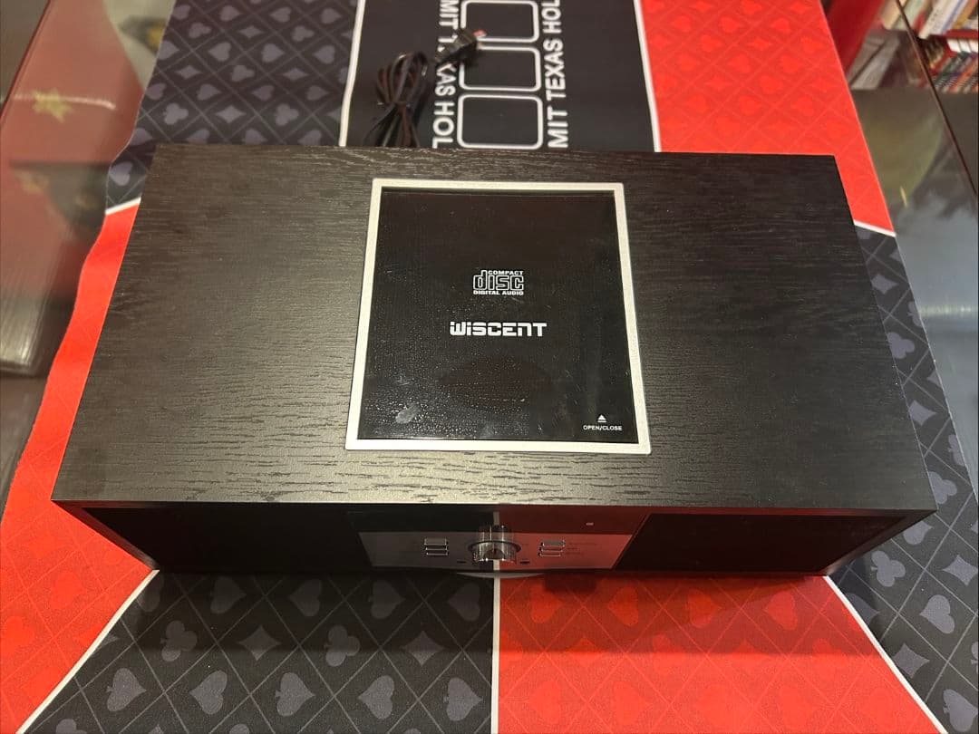 WISCENT CDデッキ リモコン付き
