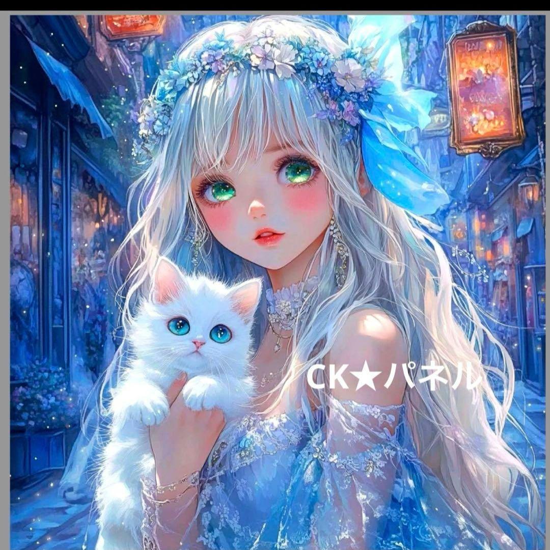 激レア女の子とチワワパネル生地ハンドメイド