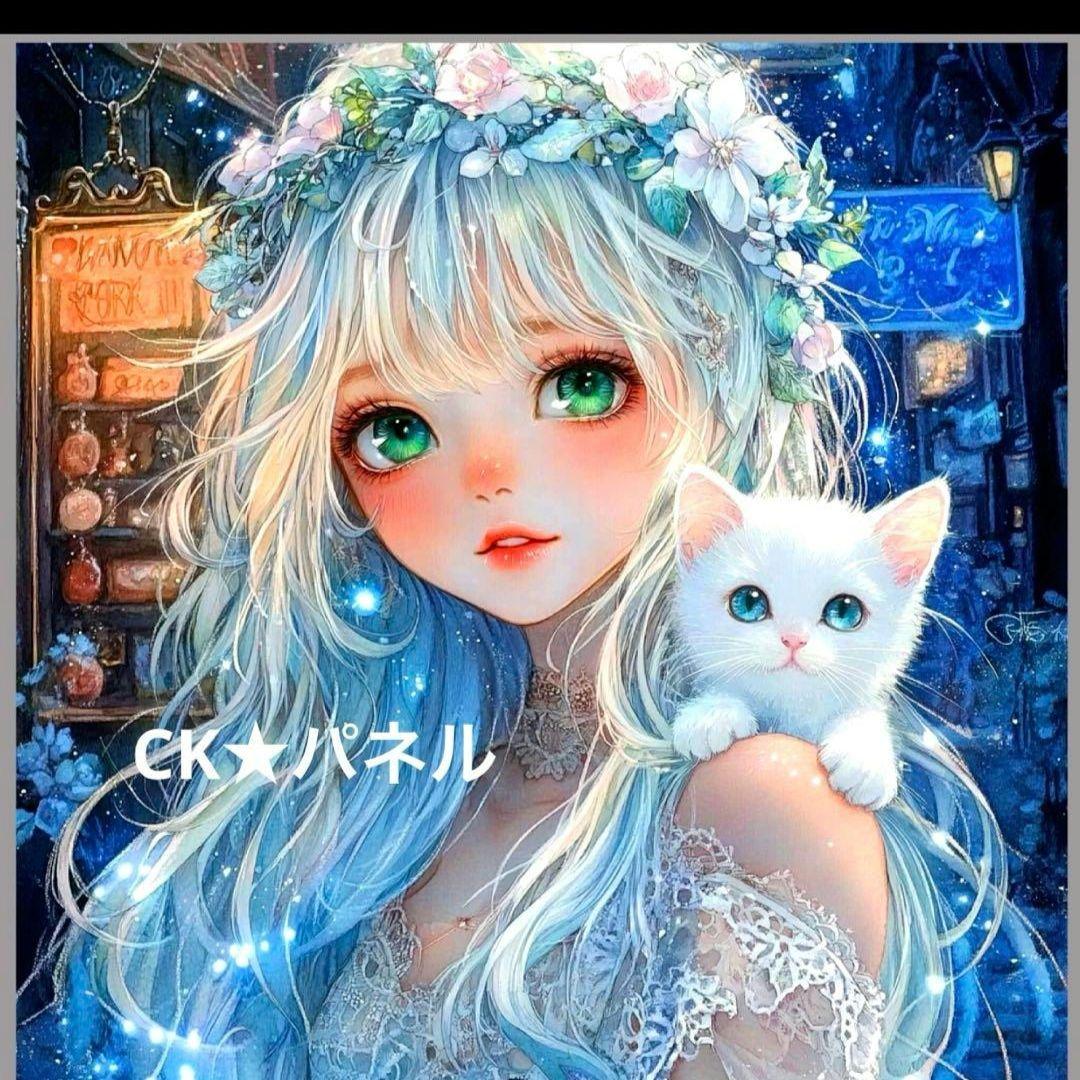 激レア女の子とチワワパネル生地ハンドメイド