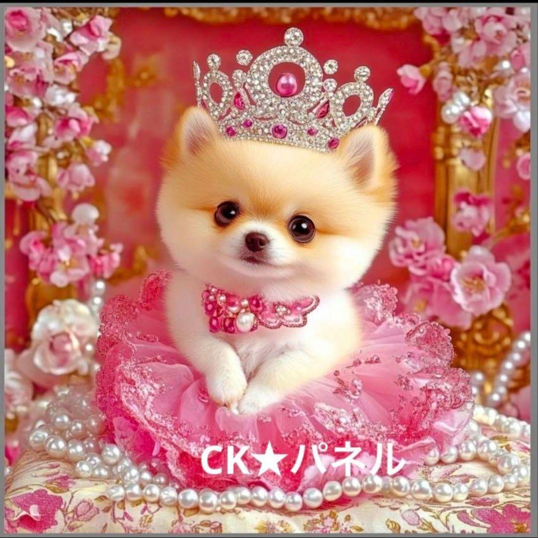 激レア女の子とチワワパネル生地ハンドメイド