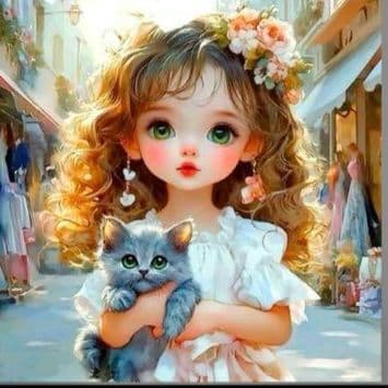 激レア女の子とチワワパネル生地ハンドメイド