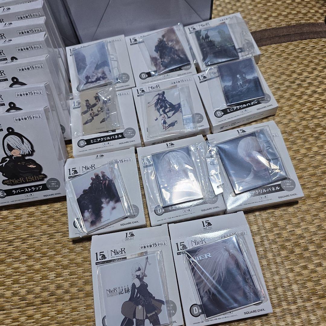 ニーア一番くじ　A賞カイネ B賞2B.C賞2点、D賞１２点、E 賞１４点セット