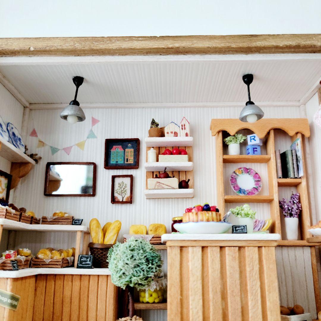 ミニチュアパン屋さん②ドールハウス　ミニチュアベーカリー
