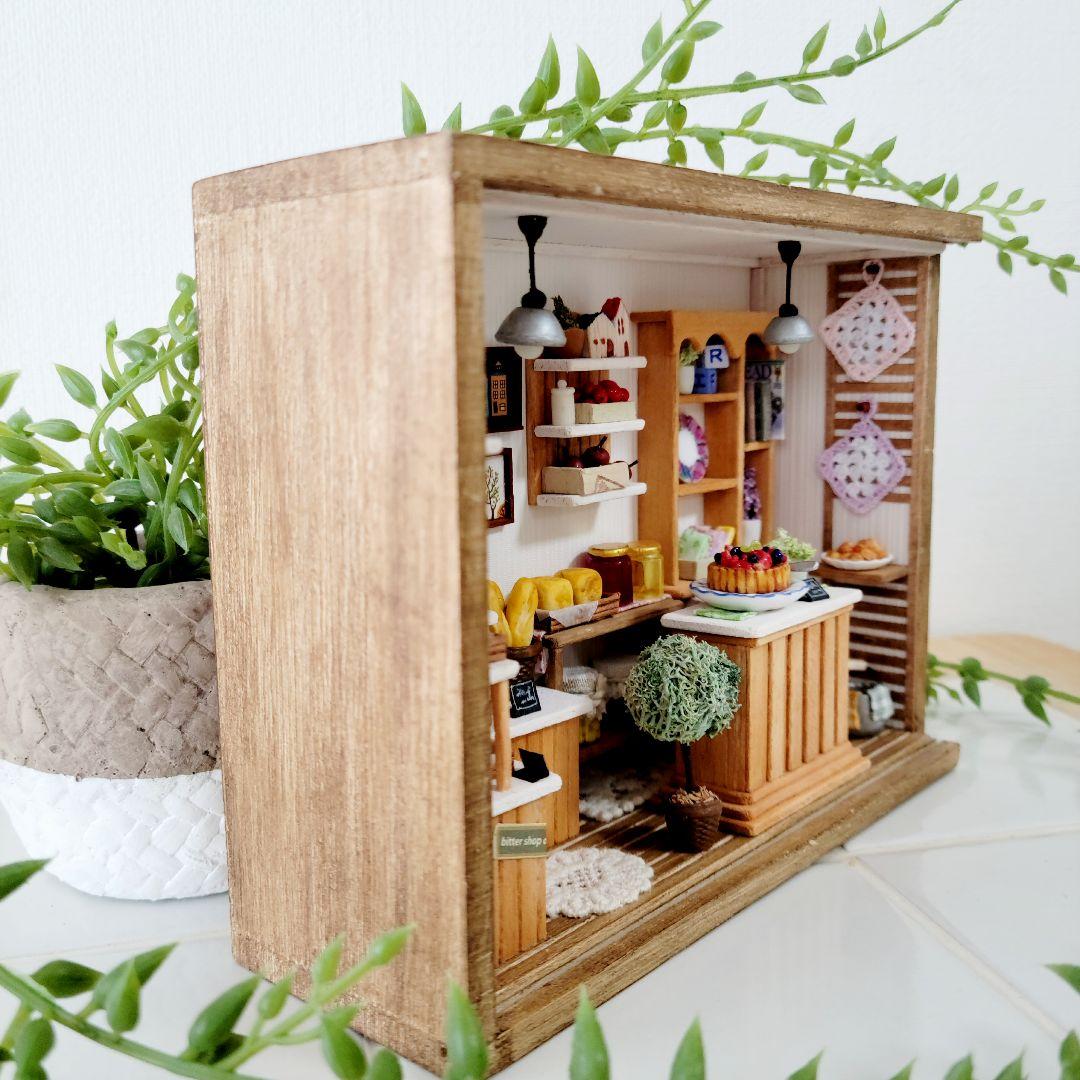 ミニチュアパン屋さん②ドールハウス　ミニチュアベーカリー