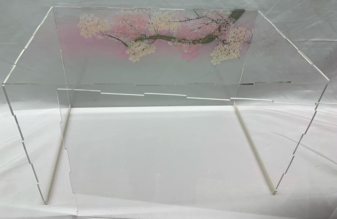 雛人形 飾り道具のみ アクリルカバー 桜／枝付ケースのみ (サンプル展示品)