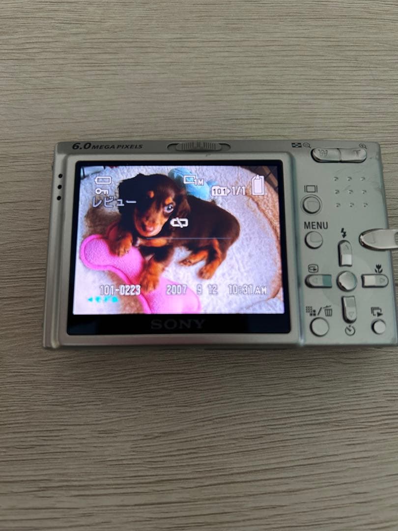 SONY Cyber-shot DSC-T9 動作確認済み写真現像見本あり