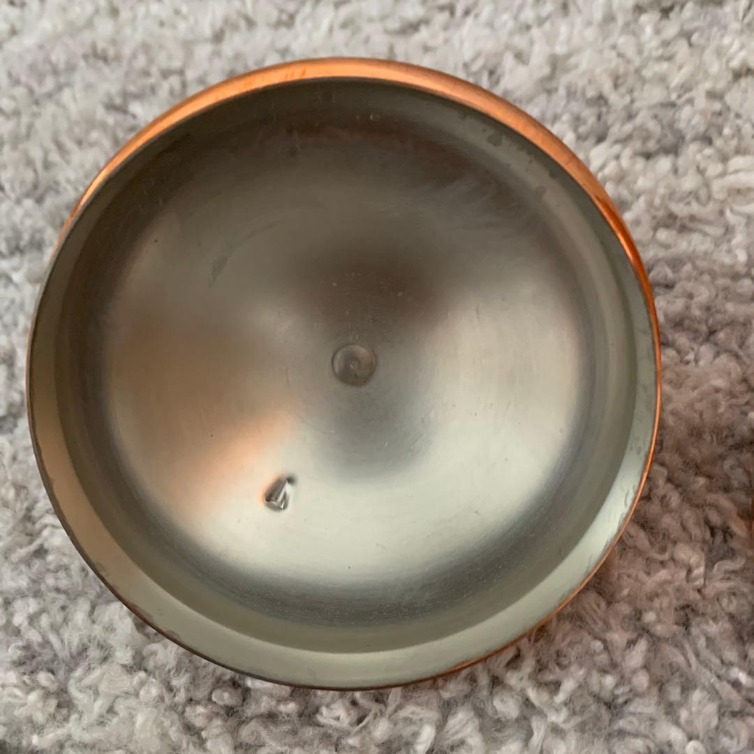 未使用タグ付　兼芝　銅製　やかん　ケトル　キングカパー　1.2ℓ 木製持ち手　燕